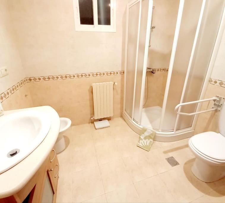 Апартаменты Rias Bajas Apartamento Con Jardin Вильянуэва-де-Ароса Экстерьер фото